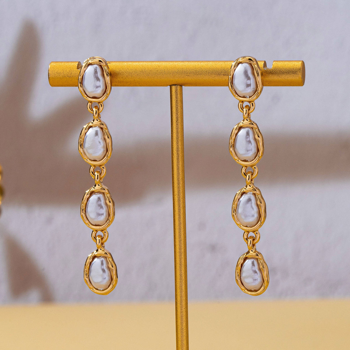 The Pearl Edit Drop Earrings