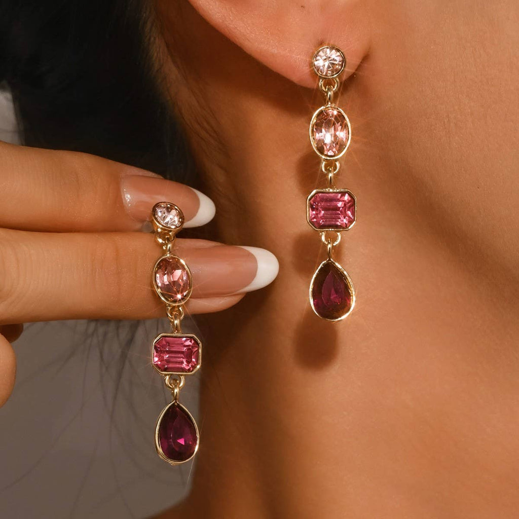 Gem Drop Earrings