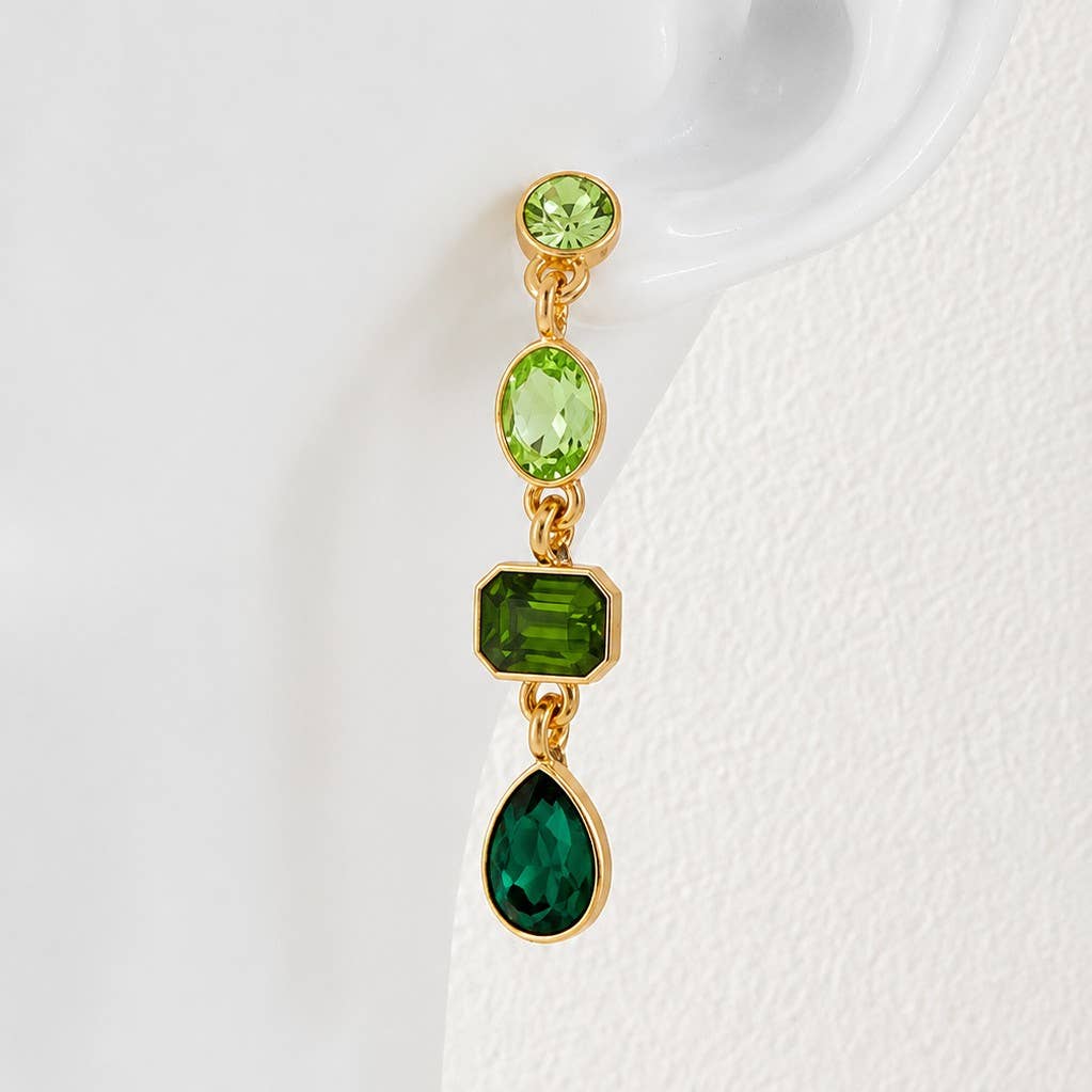 Gem Drop Earrings