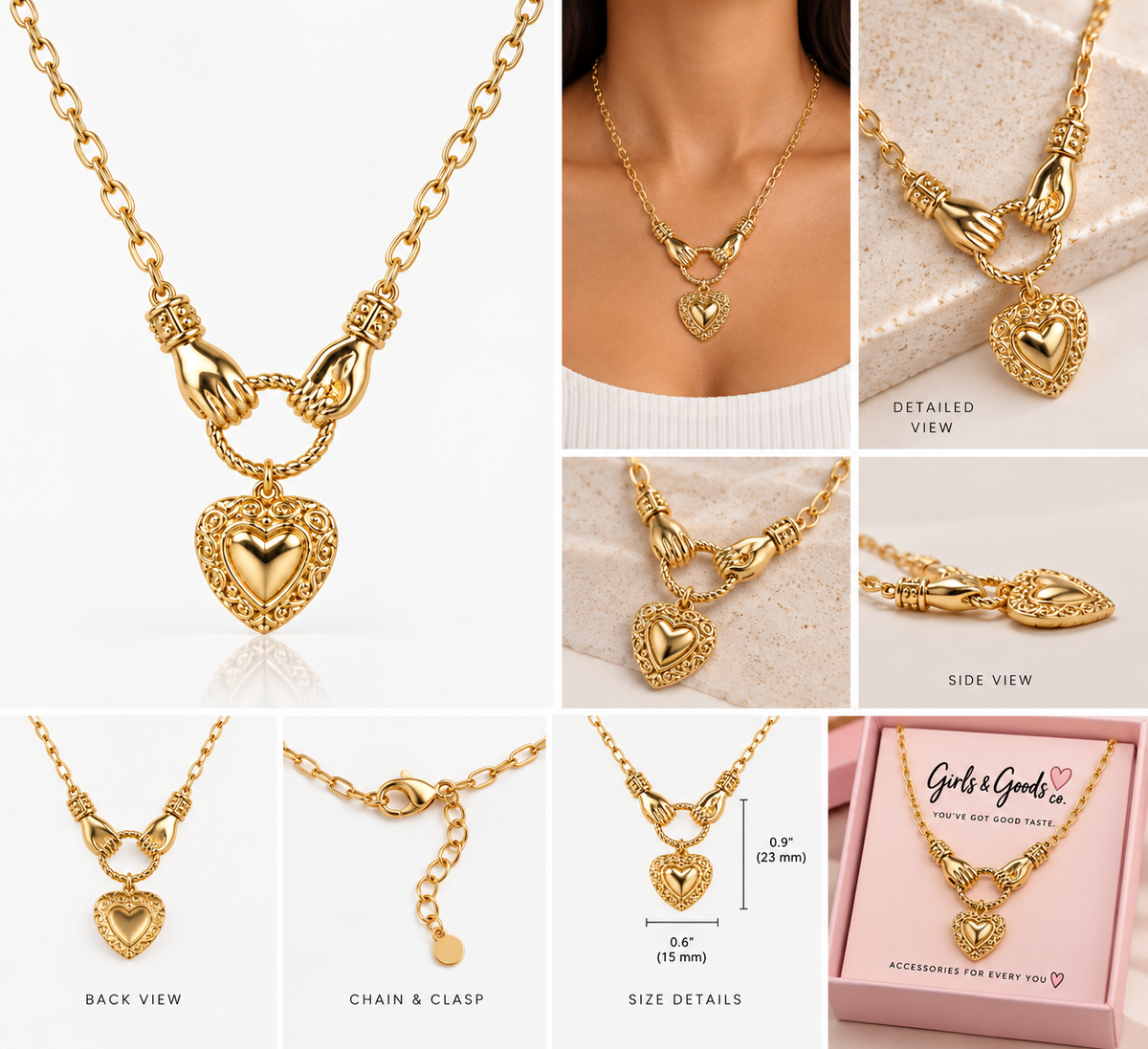 Hold My Heart Necklace