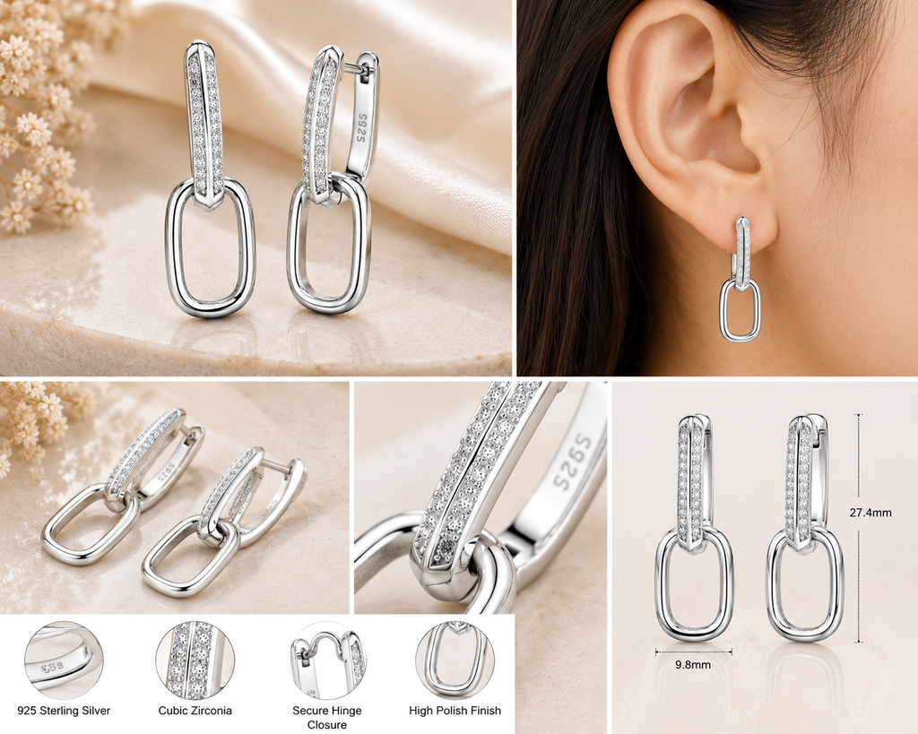 The After Hours Sterling Silver Drops