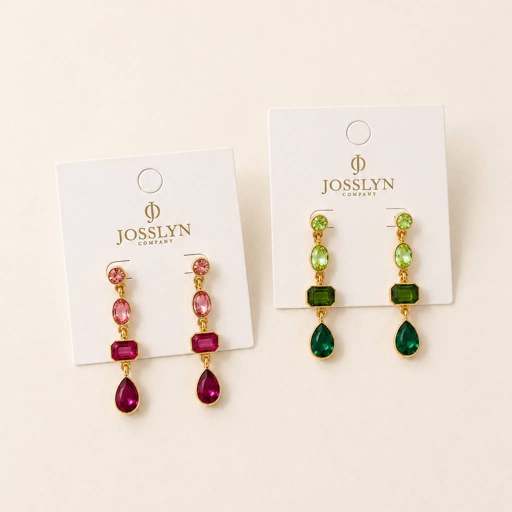 Gem Drop Earrings