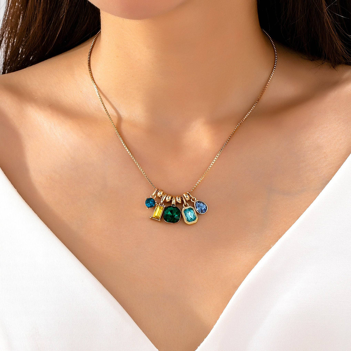 Prism Pop Charm Necklace