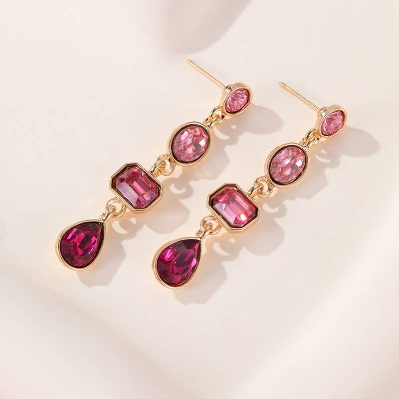 Gem Drop Earrings
